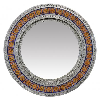 Round Tile Mirror