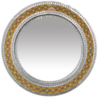 Round Tile Mirror