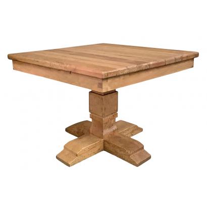 Square Pedestal Dining Table