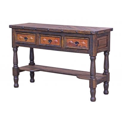 Madison Console Table w/ Copper Drawers