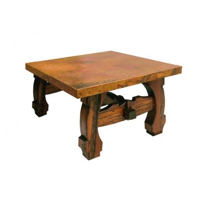 Yugos End Table w/ Copper Top