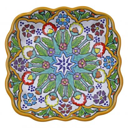 Large Talavera Snack Tray