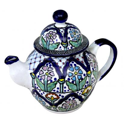 Talavera Tea Pot w/ Lid