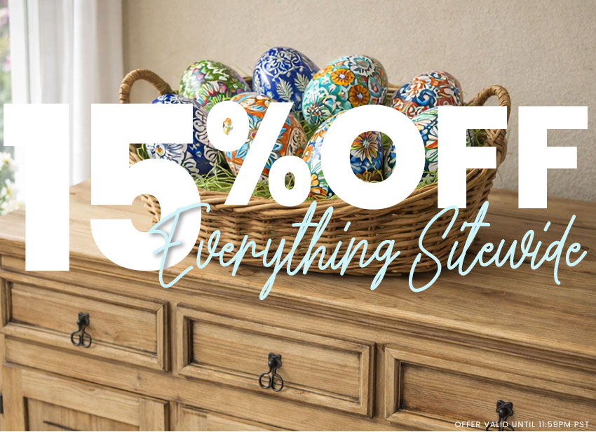 An Easter Treat Just For You - 15% Off Everything Sitewide!