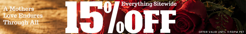 Be the favorite this year - 15% Off Everything Sitewide!