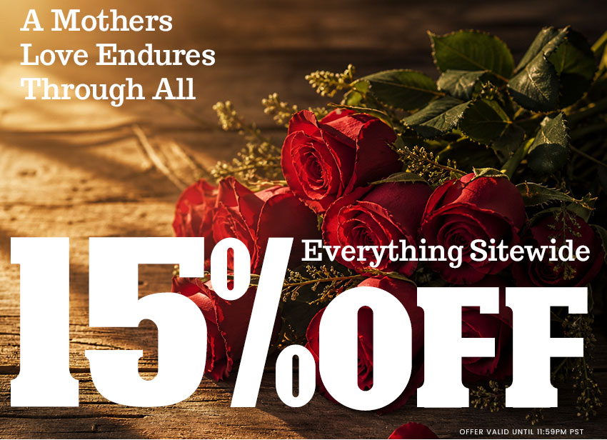 Be the favorite this year - 15% Off Everything Sitewide!