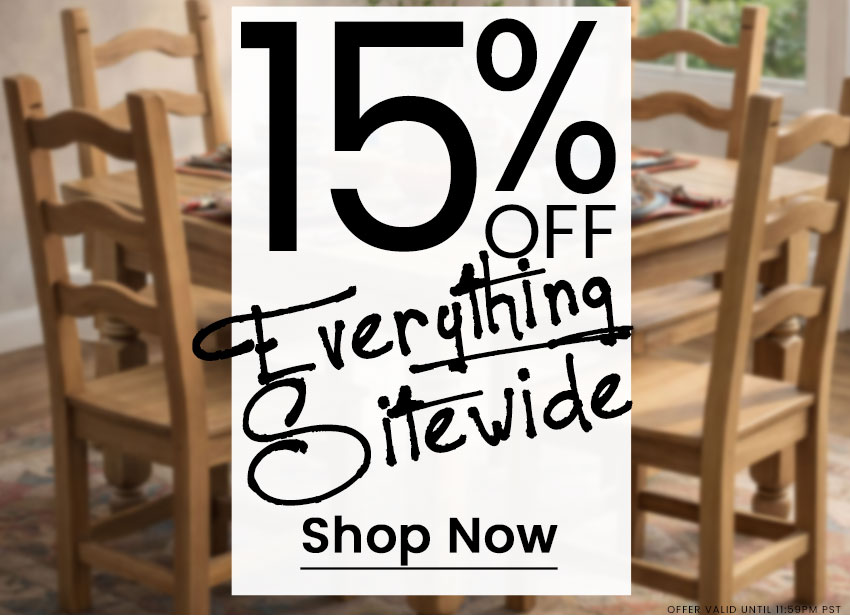 Summer Gatherings Start Here - 15% Off Everything Sitewide!
