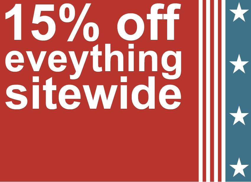 Celebrate the long weekend with savings!