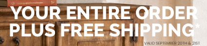 Free Shipping on select purchases*