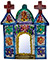 Church Ornament w/ Mirror