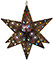 Ixtapa Star w/Marbles: Oxidized Finish