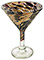 Martini Glass - Speckled Umber