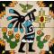 Kokopelli Four-Tile Mural