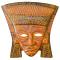 Large Clay Mask: Mayan King