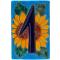 Talavera House Number 1: Blue Sunflowers