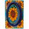 Talavera House Number 0: Blue Sunflowers