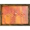Three-Drawer Kyla Console w/ Diamond Panels & Copper Top