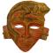 Large Clay Mask: Iguana Headdress