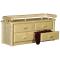 Northwoods 4-Drawer Chest - Clear Finish