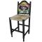 Day of the Dead Bar Stool - Woven Seat