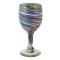 Wine Glass - Confetti Swirl