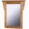 Barnwood Dresser Mirror: Honey Pine