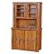 Barnwood Buffet & Hutch: Honey Pine