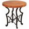 Round Truss End Table