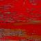 64 Four-Post Dining Table - Antique Dark Red