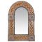 Small Arched Tile Mirror - Oxidized Finish