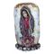 Small Virgin of Guadalupe with Silver Milagros