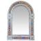 Large Arched Tile Mirror - Natural Finish