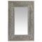 Small Flower & Vines Mirror - Natural Finish