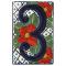 Talavera House Number 3:Red Blossoms