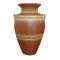 Four Foot Floor Vase: Greca Maya