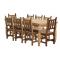 Large Lyon Dining Table w/ Eight New Mexico Chairs