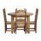 Round Julio Dining Table w/ Four Colonial Chairs
