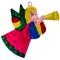 Trumpeting Angel Ornament -Pack of 3