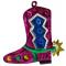 Cowboy Boot Ornament -Pack of 5