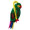 Parrot Ornament - Pack of 3