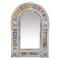 Small Arched Tile Mirror - Natural Finish