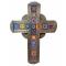 Large Talavera Tile Cross - Oxidized Finish