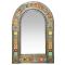 Medium Arched Tile Mirror - Oxidized Finish