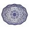 Waved Oval Talavera Platter