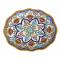 Waved Oval Talavera Platter