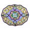 Waved Oval Talavera Platter