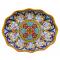 Waved Oval Talavera Platter