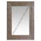 Large Flower & Vines Mirror Frame - Oxidized Finish