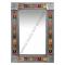 Extra Large Tile Mirror Frame - Day of the Dead - Natural Finish
