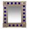 Medium Tile Mirror - Oxidized Finish